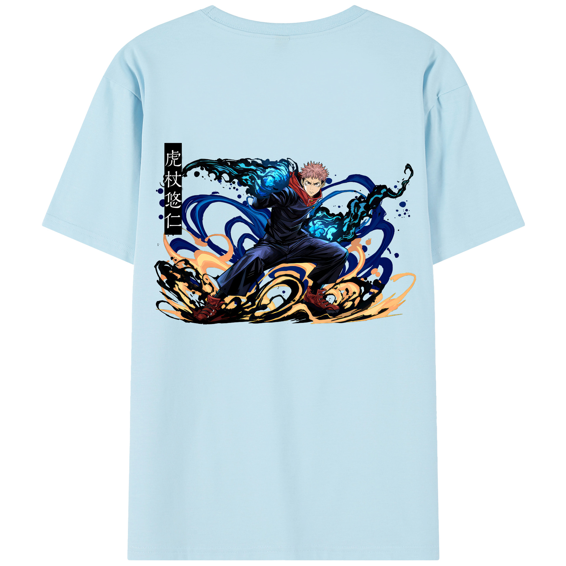 （画像用） 呪術廻戦 Jujutsu Kaisen 綿100％半袖Tシャツ（背面プリント）